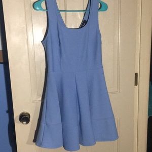 Periwinkle skater dress